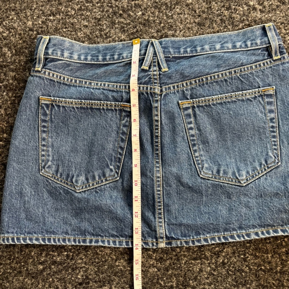 NWT SLVRLAKE 28 ReWorked Mini Skirt Great Divide - Picture 14 of 15